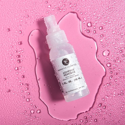 Narrative Cosmetics Adhesive Remover, Extra Strength Professional Adhesive Glue & Makeup Remover for SFX Prosthetics, 2 Fl. Oz.