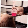 BIUDECO 2 sets Barber Kit Color Tool of Mini Bowls Hair & Tinting Professional Dressing Dying Bleaching Glitter Hairdressing And Dye Home Pink Mixer Tail Comb Brush Brush&