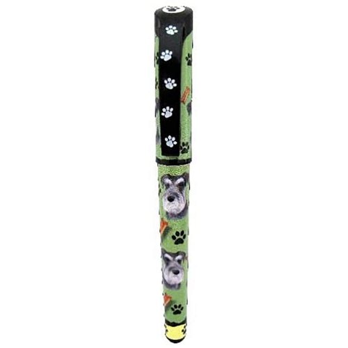 E&S Pets Schnauzer Pen Easy Glide Gel Pen, Refillable with A Perfect Grip, Great for Everyday Use, Perfect Schnauzer Gifts for Any Occasion