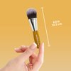 Face Mask Brush - Soft Bamboo Facial Mud Mask Applicator Brush for Applying Facial Mask | Use with Facial Mud Masks, Peel Off Masks, Oils & Makeups (4 inches long)