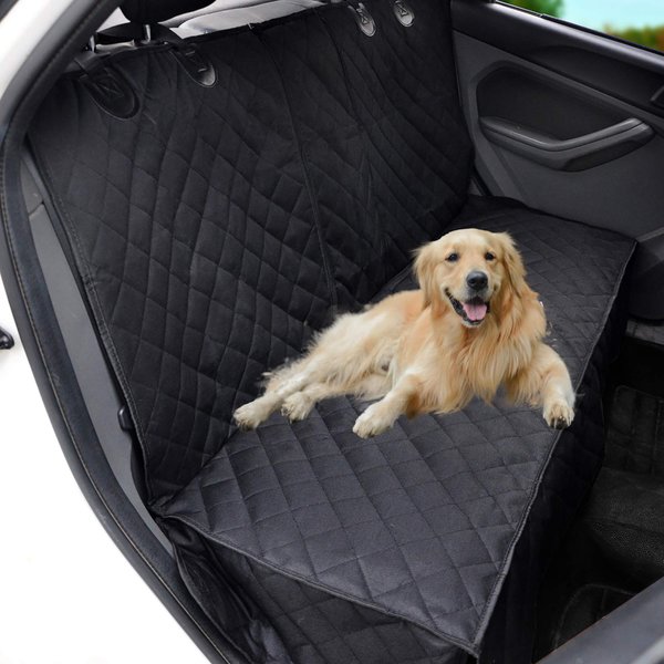 HNCPSY Dog Car Seat Cover for Back Seat Pet Cover for Dogs Waterproof Pet Bench Seat Cover Scratch Proof Nonslip Durable Back Seat Cover Protector for Cars Trucks and SUVs Universal Size