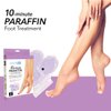 Paraffin Wax Works 10-Minute Paraffin Foot Treatment, Spa and Home Treatment Booties, Relaxing Lavender, One-Pair