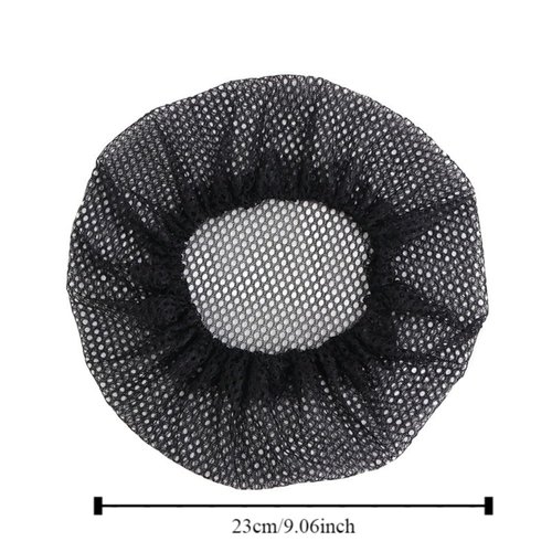 Invisible Hairnet Breathable Wig Accessories Black Elastic Hair Net Hair Styling Mesh Hair Net Weaving Wig Cap