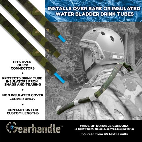 Multicam Hydration Pack Drink Tube Cover - Multicam Tropic - 36 inch