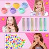 GZDUCK Lip Balm Making Kit for Girls, Make Your Own Lip Gloss Making Kit, DIY Lip Gloss Set for Teens Kids, DIY Makeup Kit with Moisturizing Lipbalm for Girls 6 and Up