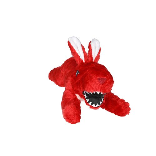 MIGHTY- Angry Animal Rabbit - Squeaker-Multiple Layers. Made Durable, Strong & Tough. Interactive Play Dog Toy (Tug, Toss & Fetch). Machine Washable & It Floats. (Regular 2 Pack)