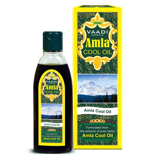 Vaadi Herbals Amla Oil - Brahmi Oil - Blend of Brahmi and Amla Herbal Oil(Pack of 3 X 6.76 Ounces)