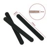 5 Pack Nail File and Buffer Block, Professional Manicure Tools Kits, 100/180 Grit, Black Nail Pedicure File and Sanding Buffing Grinding Plisher File