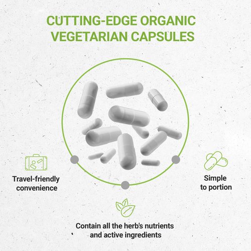 Secrets of the Tribe Gentian USDA Organic 120 Capsules, 1000 mg, Responsibly farmed Organic Gentian (Gentiana Lutea) Dried Root (120 Capsules)