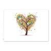 Seasons of Life Note Card Assortment Pack/Set Of 24 Greeting Cards And White Envelopes / 4 7/8" x 3 1/2" Cards Featuring 4 Seasonal Tree Designs