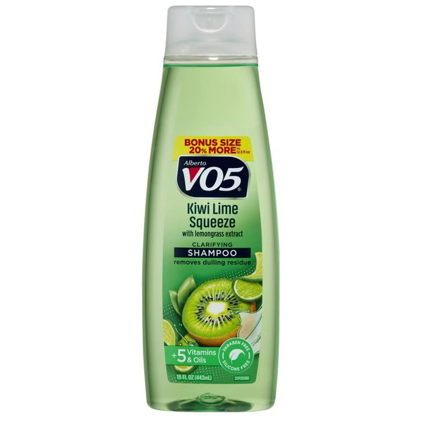 Alberto VO5 Herbal Escapes Kiwi Lime Squeeze Clarifying Shampoo, 15 Ounce