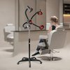YIYIBYUS 5 Heads 110V Infrared Dryer Hair Drying Care,Professional Orbiting Rollerball Infrared -Stand Hair Dryer,Salon Drying Perming Machine Adjustable Height Flexible Arms with Wheels