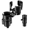 OUTXE Dual Car Cup Holder Expander, Multifunction Drink Adapter Adjustable Expandable Cupholder for Seat Automotive Auto Truck RV, Compatible with Yeti, Hydroflask 20/24/30/32/40 Oz Water Bottles