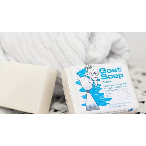 Goat Soap Value Six Packs - for Soft, Natural and Healthy Skin, Milk Body Soap Bar - 6 x 100g (3.5oz) Bars - Original