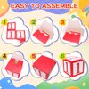 6 Pcs ABC Friend Street Party Decoration 30 x 30 cm Alphabet back to school party decorations，Graduation Favor Balloon Box Toy Inspire Birthday Party Decor for Celebration Christmas New Year