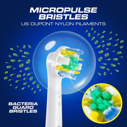 12-Pack Electric Toothbrush Replacement Heads - Brush Heads Refill for Professional Electric Toothbrushes