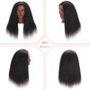 Demides Mannequin Head Human Hair 16", Braiding Doll Practice Head Made By 100% Real Hair, Cosmetology Manikin Head For Hairdressers Practice Braiding Hair Styling