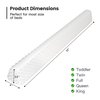 YENING Baby Bed Bumpers for Toddlers Foam Bed Guard Rail for Kids Bed Toddler Bed Bumper for Twin Full Queen King Size Bed White, 1-Pack