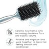 InfinitiPro by Conair - Hair Brush - Wet Brush - Detangling Brush - Hair Brush For Thick Hair - Hairbrush Reduces Frizz and Adds Volume - Smoothwrap Series