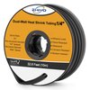 1/4" Heat Shrink Tubing, 32.8 Ft 3:1 Dual Wall Adhesive Lined Heat Shrink Tube, Marine Grade Waterproof Shrink Wrap Tubing, Electrical Industrial Automotive Sealing Shrink Tube for Wire Insulation