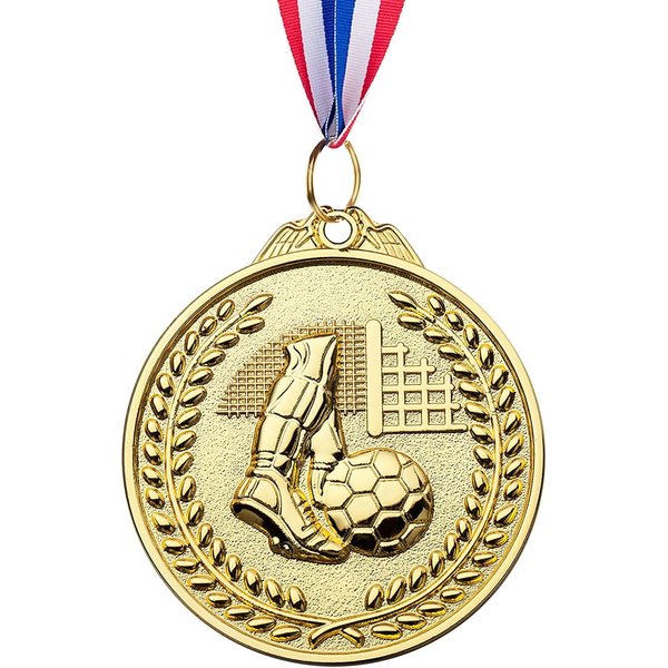LZHZH 12 Pack Soccer Medals for Kids, metals Gold Award Medals Suitable for sports competitions Celebration and Party Favors