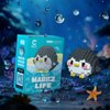 ALITTDRE Marine Animals Building Blocks Sets Mini Building Blocks Ocean Animal Sea Creatures Building Blocks Set Mini Building Blocks Toys STEM Gifts for Kids Adult(Penguins)