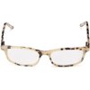 Kate Spade New York Women's Jodie Rectangular Reading Glasses, Milky Tortoise 15, 50 mm + 1.5