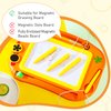 3 Pieces Magnetic Drawing Pen Replacement Magnapad Doodle Stylus Pen with Rope Magnetic Board Pen for Play Magnapad Magnetic Drawing Board and Magnapad (Yellow)