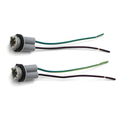 iJDMTOY 912 920 921 T15 Nylon Base Socket/Base w/Pigtail Wiring Harness As Repair, Replacement or Retrofit