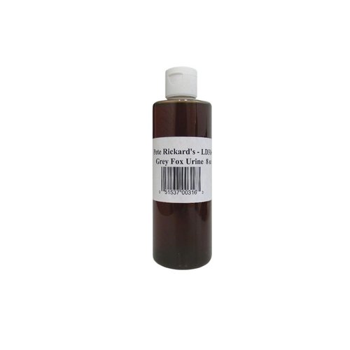Pete Rickard's LD316 Grey Fox Urine Hunting Scent, 8 Ounce (Pack of 1) - Packaging May Vary