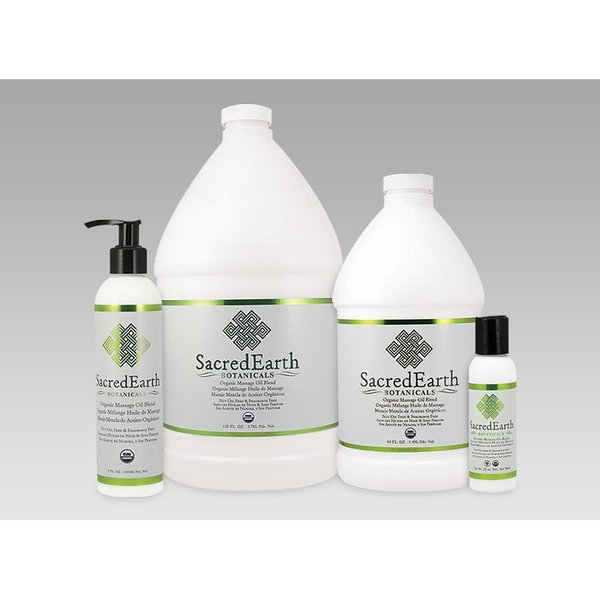 Sacred Earth Organic Massage Oil - half gallon by Sacred Earth Botanicals