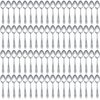 100 Pieces Dinner Spoons Set 6.69 Inches Silverware Spoons Bulk Stainless Steel Tablespoons Food Grade Spoon for Home Restaurant Kitchen Dishwasher Safe