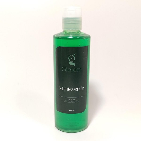 All Natural Organic Shampoo for Healthier Balanced Hair by Giofora (Monteverde)