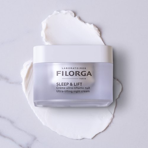 Filorga Sleep & Lift Ultra-Lifting Night Face Cream, Anti Aging Face Moisturizer with Hyaluronic Acid and Collagen to Boost Hydration and Repair Skin Elasticity, 1.69 fl. oz.