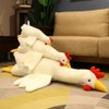 UEncounter Chicken Stuffed Animal Soft Chicken Plush Pillow Cute Stuffed Chicken Plush Toy for Kids Adults (White, 20 Inch), Small, 2026069GEJILJ8JQ9PT2NQ0UE