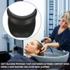 DEWIN Salon Neck Rest Cushion, Hair Washing Silicone Neck Support Rest Cushion, Neck Pillow for Sink Salon Spa Shampoo Bowl Gripper