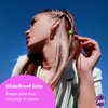 Goody Slideproof Women's Bobby Pin - 48 Count, Crimpled Black - 2 Inch Pain-Free Pins to Style and Secure All Hair Types
