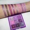 Purple Pink Lavender Glitter Shimmer Eye Shadow Makeup Palette ,9 Colors Highly Pigmented Waterproof Violet Mauve Dark Purple Silver Pearl White Glitter Shimmer Sparkling Party Eyeshadow (9-purple)