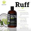 Ruff by Lillian Ruff Deshedding Dog Shampoo | Coconut Lime | Vitamin E, Omega-3, Aloe & Coconut Oil | Relieves Shedding, Itching & Hot Spots | Moisturizing & Deodorizing | Safe for Puppies | USA Made
