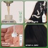 Clairol Natural Instincts Demi-Permanent Hair Dye, 2RV Burgundy Black Hair Color, Pack of 3