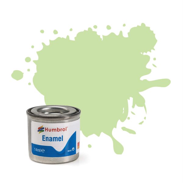 Humbrol AA0036 Humbrol 14ml No.1 Tinlet Enamel Paint 36 Pastel (Green Matt)