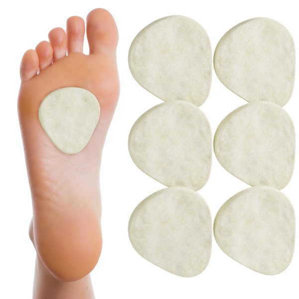 Metatarsal Felt Foot Pad 3/16" Thick - 6 Pairs (12 Pieces)