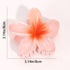Flower Hair Claw Clips-6PCS for Thick Hair, Hawaiian Plumeria Hair Clips, Preppy Flower Hair Clip for Thin Hair, Hair Accessories for Women Girls Holiday Gifts