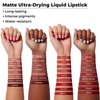 LARITZY COSMETICS Long Lasting Liquid Lipstick – Water-Resistant Matte Formula – 3.1 g (0.1 oz) (Power)