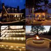 Areful LED Rope Lights, 16.4ft Waterproof Connectable Strip Lighting, 3000K Soft White, Indoor Outdoor Mood Lighting for Home Christmas Holiday Garden Patio Party Decoration