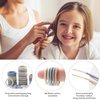200PCS Baby Hair Ties, Toddler Hair Ties, Multicolor Small Ponytail Holders, No Crease Kids Hair Elastic Bands, Hair Accessories for Baby Girls Infants