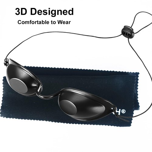 WAHAH 3D Hydrating Moisture Sleep Mask for Dry Eye Relief, Hydrating Dry Eye Relief Sleep Mask, CPAP Moisture Eye Mask for Sleeping, Best Sleep Eye Mask for Women and Men (Dark)