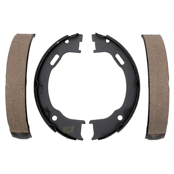 Raybestos Element3 Replacement Drum-in-Hat Rear Parking Brake Shoes Set - For Select Year Ford, Jeep, Lincoln and Mercury Models (745PG)