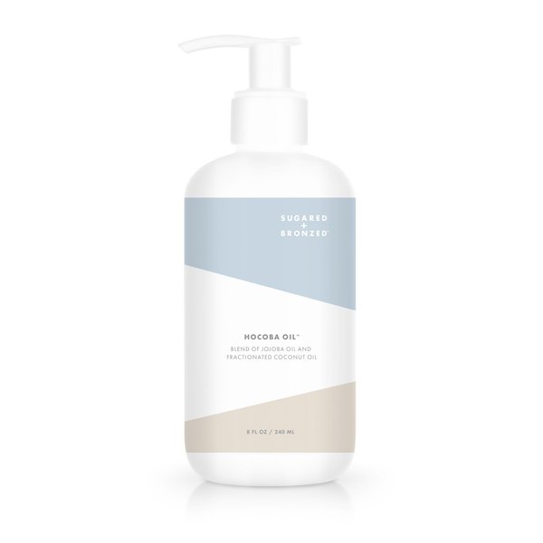 SUGARED + BRONZED Hocoba Oil®: Blend of Jojoba and Fractionated Coconut Oil