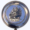 Nautical Ross London Brass Round Pocket Compass Marine Navigational Royal Device Gift Item (Antique)
